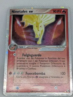 Ninetales ex 96/101 Hidden Legends Holo Rare Pokemon TCG Nintendo ITALIAN MP+ - Image 3