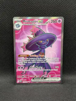 Mismagius ex 112/094 ULTRA RARE HOLO Phantasmal Flames Me02 Pokemon English Foil - Image 3