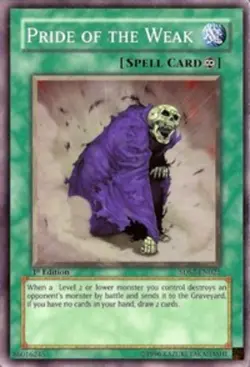 Pride of the Weak - 5DS2-EN021 - Common - 1st Edition Lightly Played 5D's Starte - Image 1