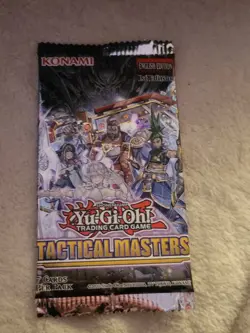 1x YuGiOh BOOSTER PACK - Tactical Masters 1st Edition - Image 1