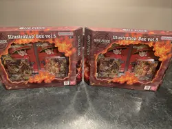 One Piece Illustration Boxes Vol 5 & 6 *In Hand* X4 Boxes Total Sealed - Image 3