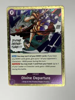 One Piece TCG - Divine Departure OP13-076 Rare (R) - Carrying on his Will - Image 1
