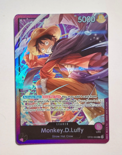 One Piece TCG Monkey.D.Luffy Sound Loader Vol. 1 Promo Leader OP05-060 - Image 1