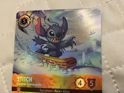 Disney Lorcana Stitch - Carefree Snowboarder - EPIC - Winterspell 207/204 - Image 3