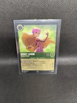 Disney Lorcana Honey Lemon Chemical Genius 11/P2 OP Promo Cold-Foil NM TCG - Image 1