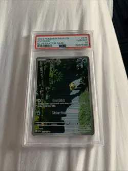 Pokemon TCG Psyduck Scarlet & Violet Holo Illustration Card 175/165 PSA 10 Gm - Image 1