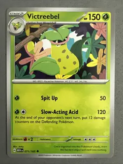 Pokemon TCG * Scarlet & Violet 151 Card * 071/165 Victreebel Uncommon * FRESH PK - Image 1