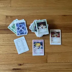 Sailor Moon Premiere CCG Collectible Card Game (2000), Starter Deck. 77 NM Cards - Image 1