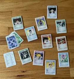 Sailor Moon Premiere CCG Collectible Card Game (2000), Starter Deck. 77 NM Cards - Image 2