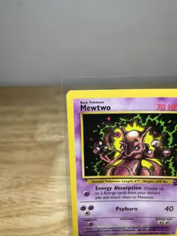 Mewtwo Pokemon Black Star Promo #14 Promo 2000 Wizards Pokemon Card 70 HP - Image 2