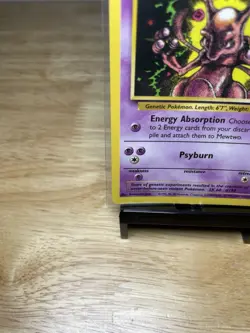 Mewtwo Pokemon Black Star Promo #14 Promo 2000 Wizards Pokemon Card 70 HP - Image 3