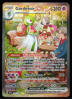 Gardevoir ex #245/198 Scarlet & Violet Mint Pokemon Card - Image 1