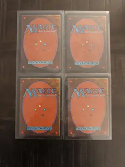 MTG Nether Shadow x4 – Revised Edition Lot of 4 – Vintage Magic Cards – Light Pl - Image 2