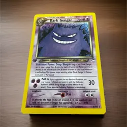 Pokemon TCG Neo Destiny Dark Gengar 6/105 Rare Vintage Card - HOT DEAL - Image 1