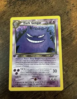 Pokemon TCG Neo Destiny Dark Gengar 6/105 Rare Vintage Card - HOT DEAL - Image 2