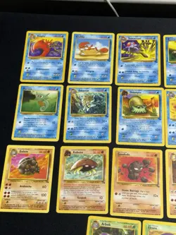 25 Vintage Pokemon Card Lot (Qty) | WOTC 1999–2004 | Fossil | LP - Image 2