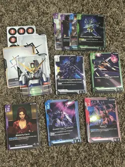 ++120 Card Bulk Lot C/U/R Random Mix *READ Gundam Card Game GD02 New Bundle - Image 2
