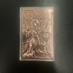 Mewtwo - 1999 Burger King Pokemon 23k Gold Plated Trading Card With COA - Image 3