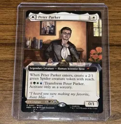 Peter Parker New York Comic Con Promo Card Spider-Man Magic The Gathering - Image 2