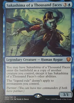 MTG - Sakashima of a Thousand Faces - Commander Legends mythic 089/361 regular - Image 1