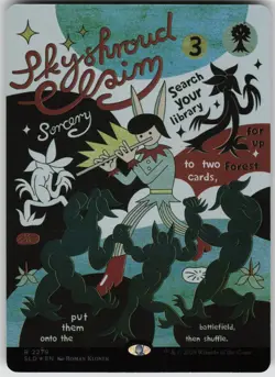 MTG Skyshroud Claim Foil NM Secret Lair Drop Series Magic 2279 - Image 1