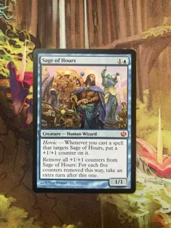Sage of Hours - Journey into Nyx - MTG - VLP - Image 1