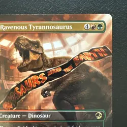 Ravenous Tyrannosaurus (Borderless) #18 *Normal* (NM) - Universes Beyond: Jur... - Image 3
