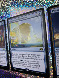 MTG Rare Regular: 0056 Repurposing Bay; 0057 Riverchurn Monument - Image 5