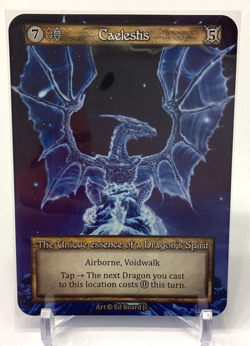 Caelestis 1x Dragonlord Sorcery Contested Realm SCR Unique MINT multi dragon - Image 1