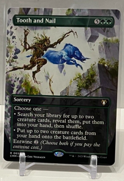 MTG - CMM Commander Masters - Tooth and Nail 652 Borderless NM/M - Image 1