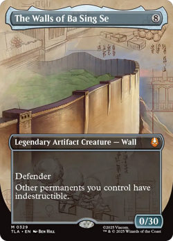 The Walls of Ba Sing Se (FOIL) x1 - MTG Avatar: The Last Airbender TLA #329 - Image 1