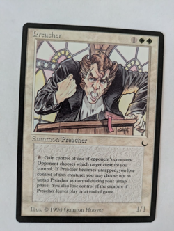Preacher The Dark MTG Exc Free shipping with tracking - Image 1