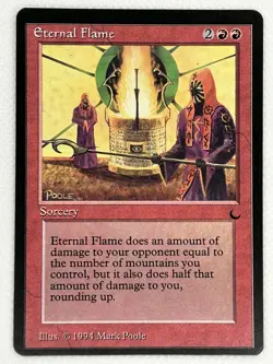 MTG / Magic: The Gathering - The Dark - Eternal Flame - Excellent/NM - Image 1