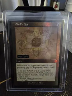 Mind's Eye (Schematic) (059/500) The Brothers' War: Retro Frame Artifacts Foil - Image 1