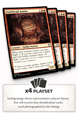 Sourbread Auntie X4 [Lorwyn Eclipsed] Magic - MTG ECL 0158 NM 🔥 - Image 1