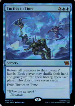 Turtles in Time - Foil - Teenage Mutant Ninja Turtles - 55 NM - Image 2