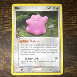 Pokemon TCG Ditto EX Delta Species Uncommon Basic 35/113 2005 60 HP - Image 1