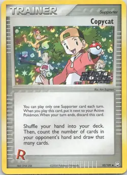 2004 EX - Team Rocket Returns Copycat RARE HOLO STAMPED #83 - Image 1