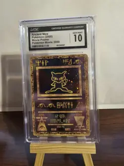 ANCIENT MEW POKEMON MOVIE 2000 MOVIE PROMO CGC 10 POKEMON - Image 1