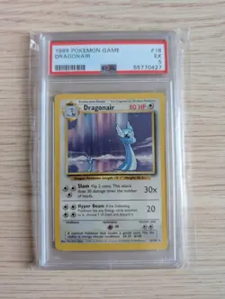 Dragonair 18/102 Base Set Unlimited | Moderately Played | Vintage Pokemon Card - Image 1