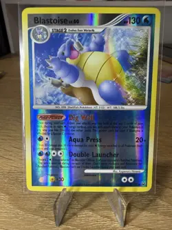 Blastoise Holo 2/127 Platinum Pokemon Card Rare Holo NM - Image 2