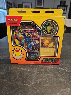Pokemon Day 2026 Collection Box / Pikachu 30th Anniversary Promo Factory Sealed - Image 1