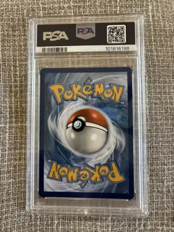 Rare 2020 POKEMON SWSH BLACK STAR PROMO PRERELEASE-STAFF #066 CHARIZARD PSA 8 - Image 2