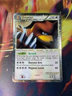 Ursaring 89/95 NM Holo Rare Prime HGSS Unleashed 2010 Pokemon TCG - Image 1