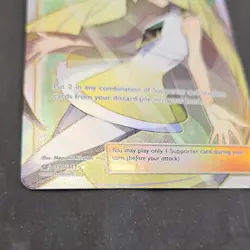 Pokemon Lusamine Full Art Ultra Rare Trainer Holo 110/111 Crimson Invasion - Image 2