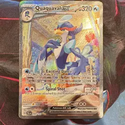 Pokemon Quaquaval EX Full Art Holo Special Illustration Rare 260/193 Pack Fresh - Image 1