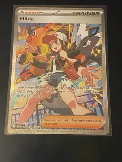Pokemon White Flare Hilda Full Art Supporter Trainer 171/086 Mint - Image 1