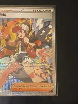 Pokemon White Flare Hilda Full Art Supporter Trainer 171/086 Mint - Image 3
