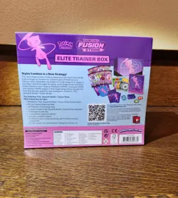 Pokemon Sword and Shield Fusion Strike Elite Trainer Box ETB Mew English Sealed - Image 3