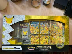 Pokemon Celebrations Pikachu V-union Premium Playmat Collection Factory Sealed - Image 1